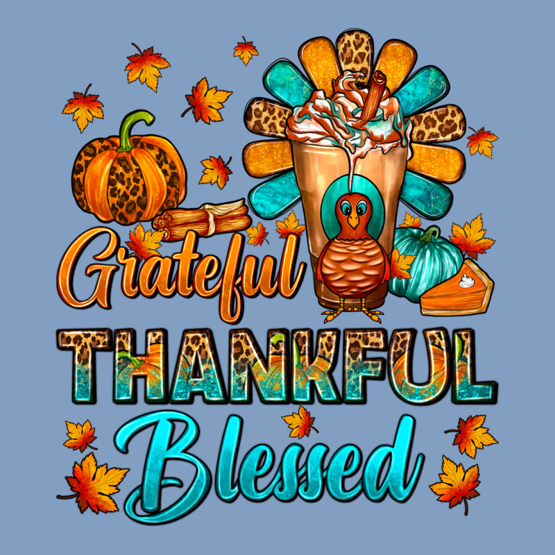 Grateful Thankful Blessed Thanksgiving Cold Drink Urban Hoodie by FaDigitalArtStudio | Teevron