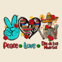Peace Love Dia De Los Muertos Premium Tee | Teevron