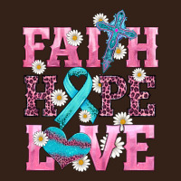 Faith Hope Love  Cross And Ribbon Heavy Core Tee | Teevron