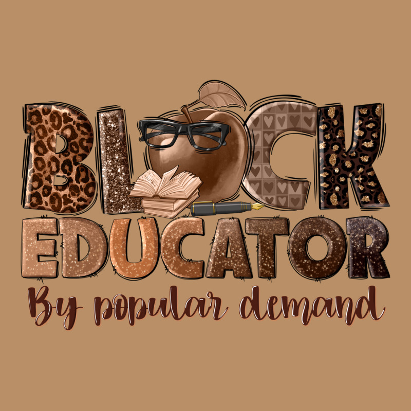 Black Educator By Popular Demand Vintage Hoodie by NancyCooperArtShop | Teevron