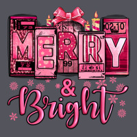 Merry And Bright Pink Christmas Vintage Hoodie | Teevron