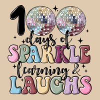 100 Days Of Sparkle Learning And Laugh Faux Sequin Heavyweight Sweatshirt | Teevron