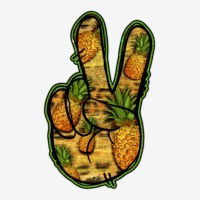 Pineapple Peace Sign Urban Heavy Tee | Teevron