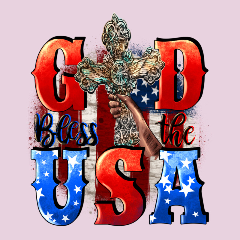 God Bless The Usa  4th Of July Ladies Tee by CowGirlArtShop | Teevron