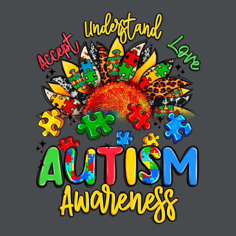 Accept Understand Love Autism Awareness Zipper Hoodie by Artiststas | Teevron