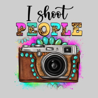 I Shoot People Tie Dye Gemstone Vintage Camera Premium Tee | Teevron