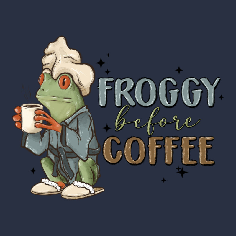 Froggy Before Coffee Heavyweight Sweatshirt by MaliasSmallBusiness | Teevron