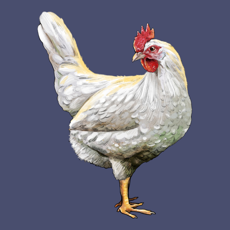 Leghorn Chicken Vintage Tee by LillyAllenDesigns | Teevron