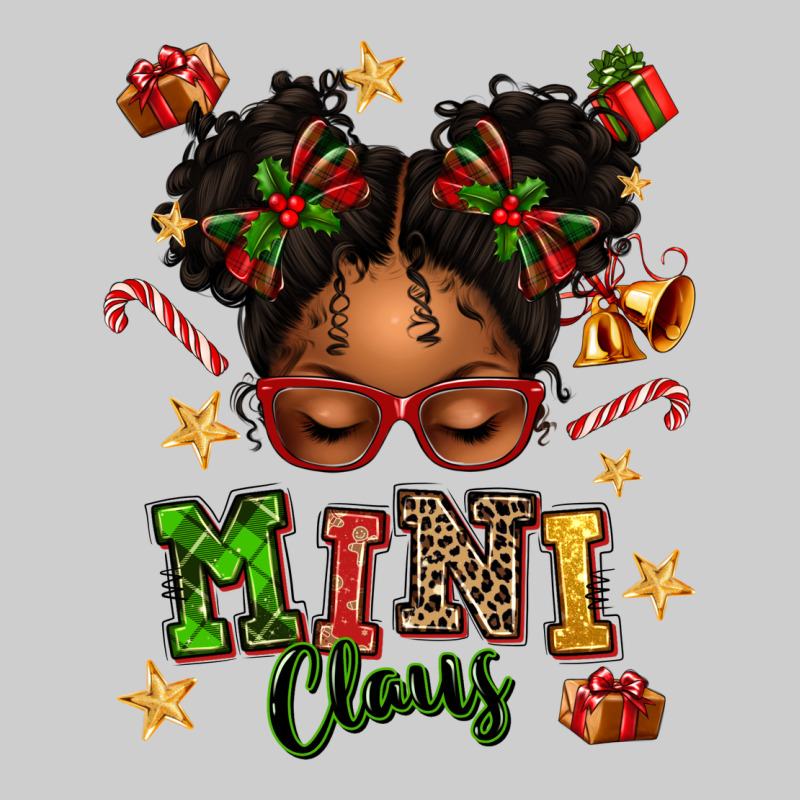 Mini Claus Messy Bun Premium Sweatshirt by texasbilliewilder | Teevron