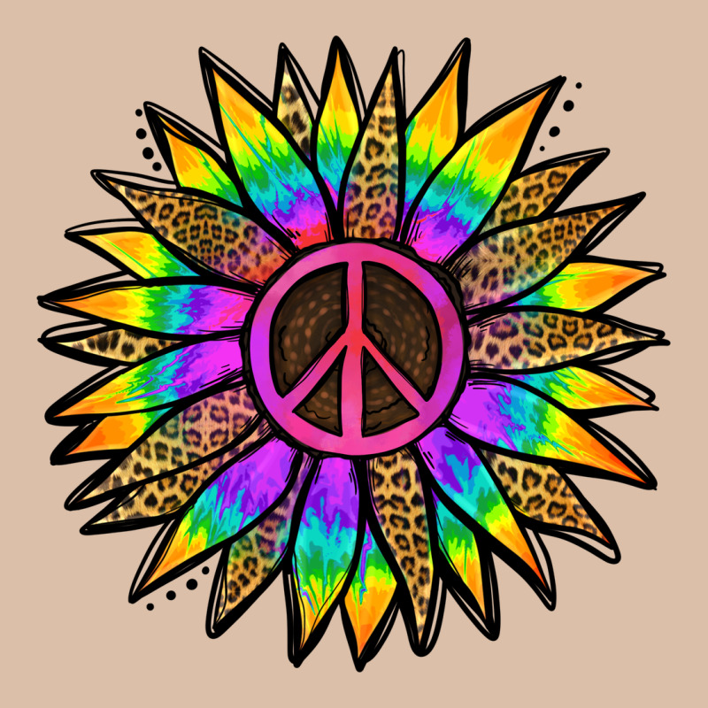Peace Hippie Sunflower Urban Heavy Tee by Jasminsmagicworld | Teevron