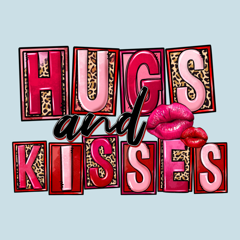 Hugs And Kisses Ladies Tee by FaDigitalArtStudio | Teevron