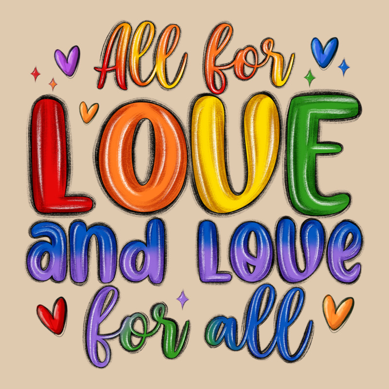 All For Love And Love For All Heavyweight Sweatshirt by MaliasSmallBusiness | Teevron