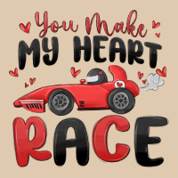 You Make My Heart Race Valentine's Day Heavyweight Sweatshirt | Teevron
