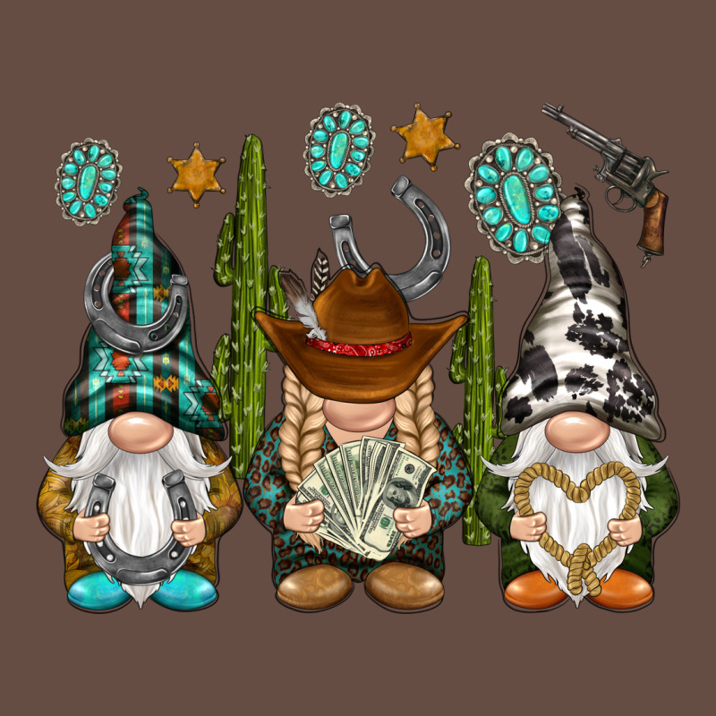 Western Gnomies Long Sleeve Tee by NancyCooperArtShop | Teevron