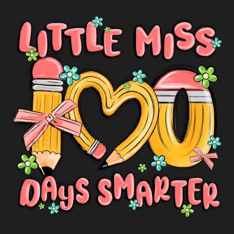 Little Miss 100 Days Smarter Classic Tee by MaliasSmallBusiness | Teevron