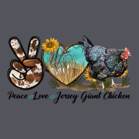 Peace Love Jersey Giant Chicken Vintage Hoodie | Teevron