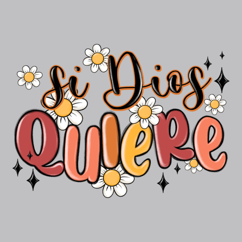 Si Dios Quiere Long Sleeve Tee by MaliasSmallBusiness | Teevron