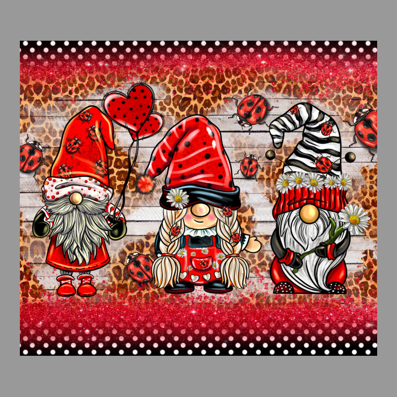 Ladybug Gnomies Vintage Hoodie by BarkalooDesign | Teevron