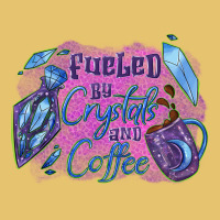 Fueled By Crystals And Coffee Halloween Premium Sweatshirt | Teevron