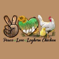 Peace Love Leghorn Chicken Vintage Hoodie | Teevron