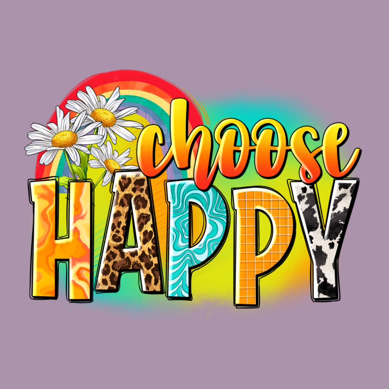 Choose Happy Heavyweight Hoodie by NancyCooperArtShop | Teevron