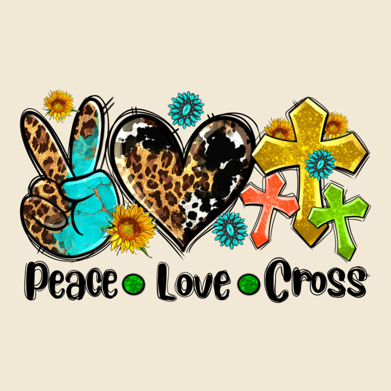 Peace Love Cross Premium Tee by AdoDesignShop | Teevron