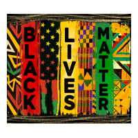Black Lives Matter Tumbler Ladies Tee | Teevron