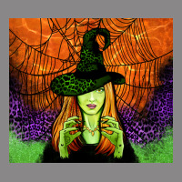 Halloween Witch Tumbler Vintage Tee | Teevron