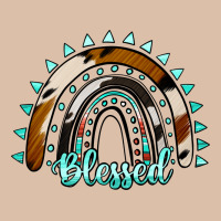 Blessed Rainbow Cowhide Aztec Urban Heavy Tee | Teevron
