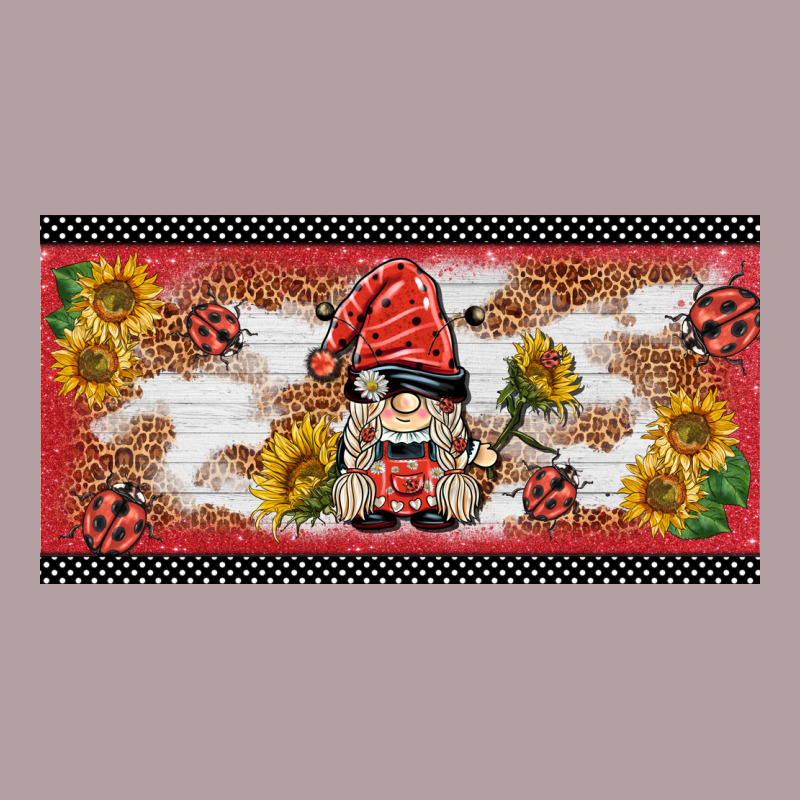 Ladybug Gnomies License Plate Template Vintage Hoodie by BarkalooDesign | Teevron