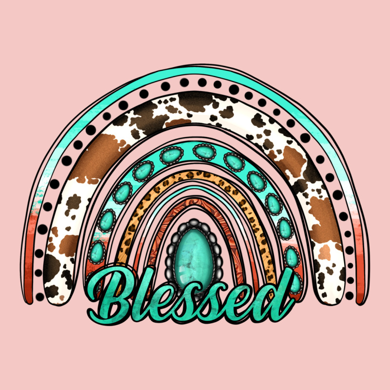 Blessed Western Rainbow Urban Heavy Tee by Jasminsmagicworld | Teevron