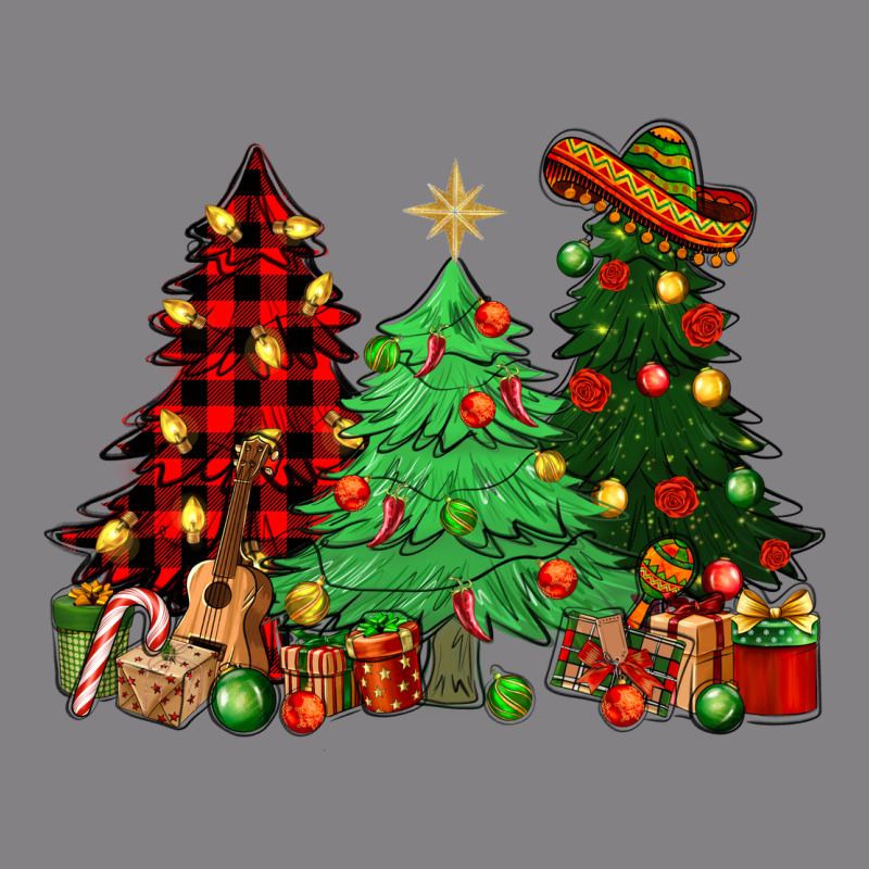 Mexican Christmas Trees Heavyweight Hoodie by NancyCooperArtShop | Teevron