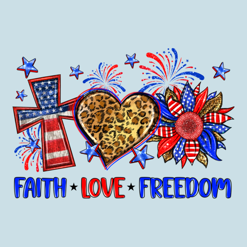 Faith Love Freedom Ladies Tee by Neo Western | Teevron