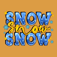 Snow Snow Snow With Sparkle Urban Heavy Tee | Teevron