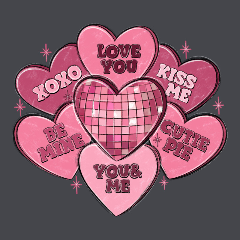 Valentines Conversation Hearts Long Sleeve Tee by MaliasSmallBusiness | Teevron