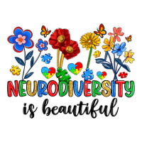 Neurodiversity Is Beautiful Zipper Hoodie | Teevron