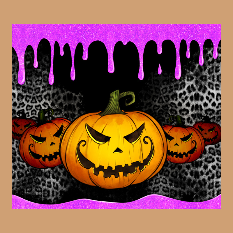 Halloween Jack O'lantern Dripping Glitter Tumbler Vintage Tee by Jasminsmagicworld | Teevron
