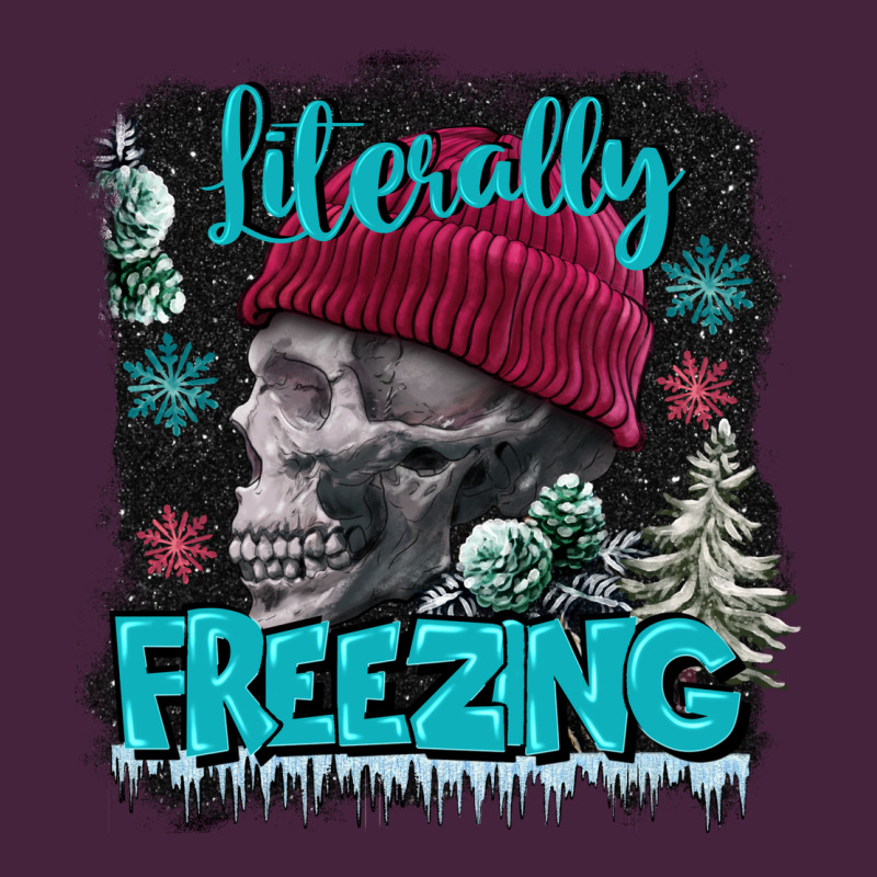 Literally Freezing Skull Premium Tee by FaDigitalArtStudio | Teevron