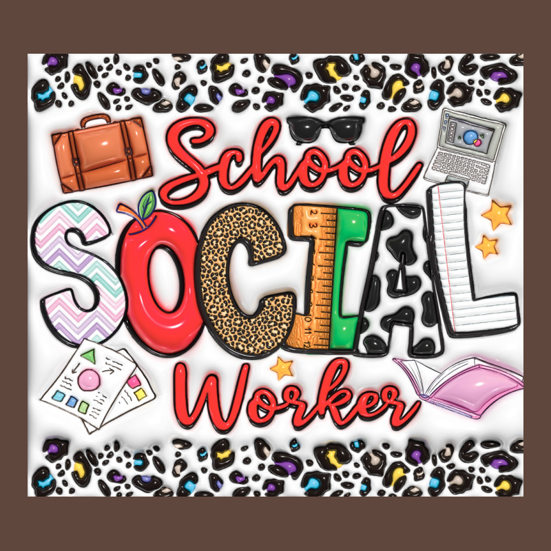 School Social Worker Classic Tee by CowhideDigitalArt | Teevron
