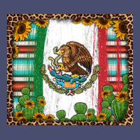 Mexican Flag Background With Cactus And Sunflower Tumbler Vintage Tee | Teevron