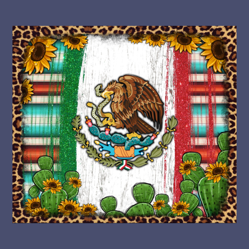 Mexican Flag Background With Cactus And Sunflower Tumbler Vintage Tee by Jasminsmagicworld | Teevron