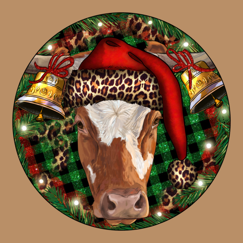 Longhorn Cow Christmas Vintage Hoodie by RanaPortraitStore | Teevron