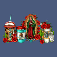 Lady Of Guadalupe Coffee Vintage Hoodie | Teevron