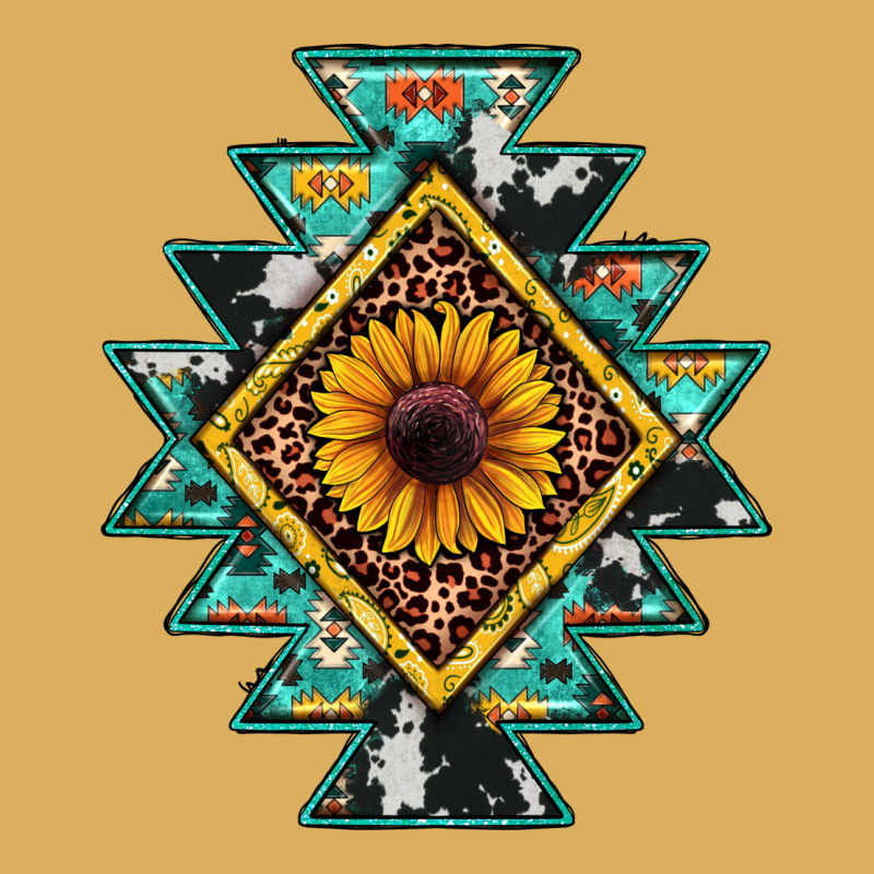 Aztec Leopard Sunflower Premium Hoodie by JahusDesignShop | Teevron