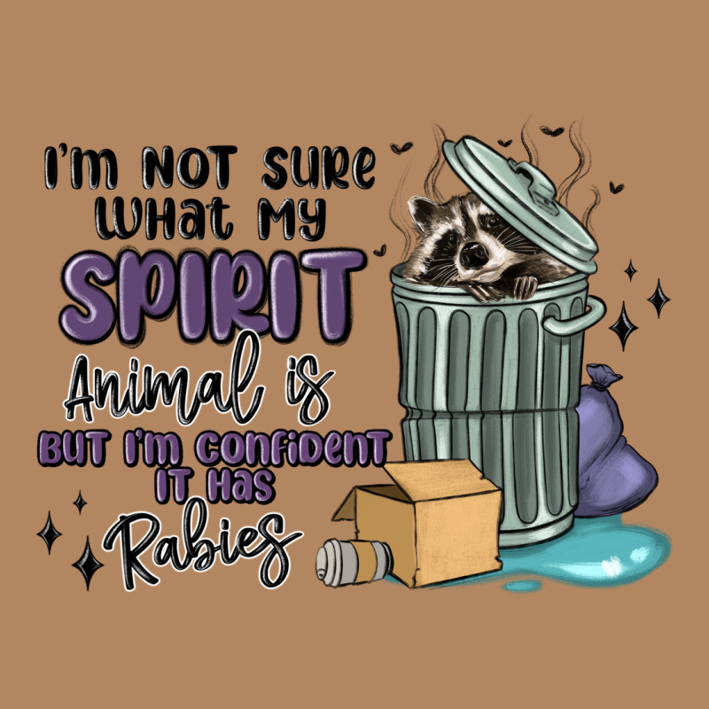 Spirit Animal Raccoon Long Sleeve Tee by MaliasSmallBusiness | Teevron