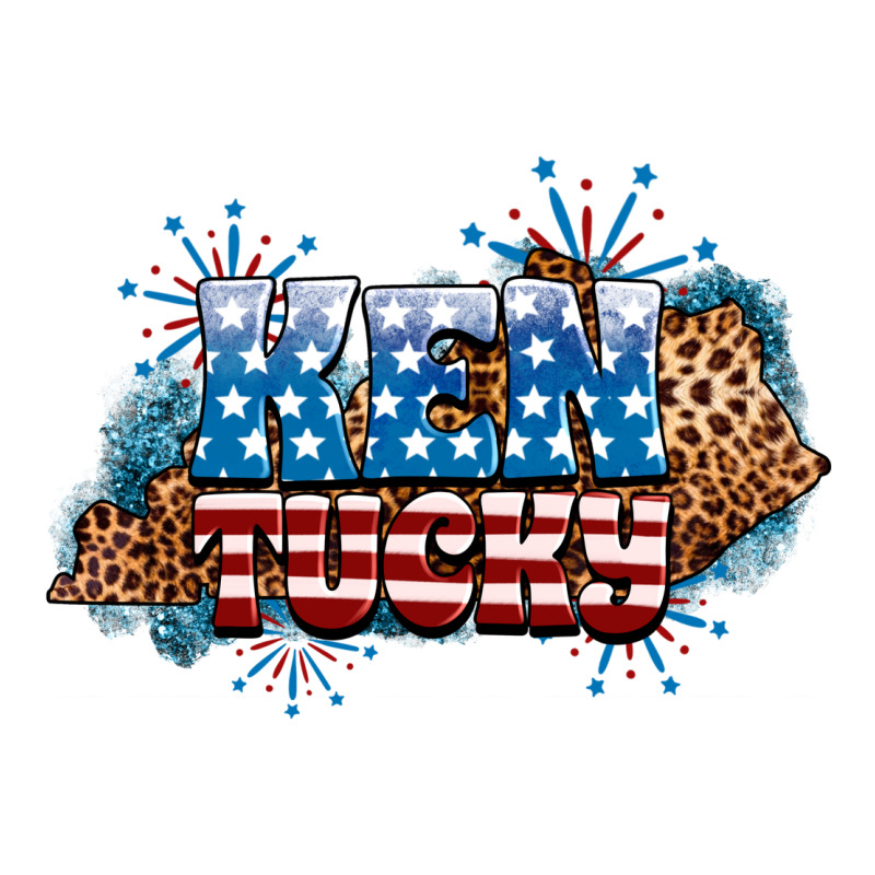 Fourth Of July Kentucky Ladies Tee by Neo Western | Teevron