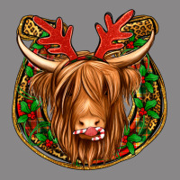 Christmas Highland Cow Mistletoe Christmas Vintage Tee | Teevron