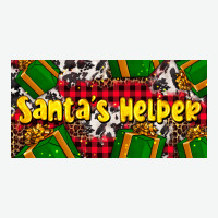 Santa's Helper With Gifts Urban Heavy Tee | Teevron
