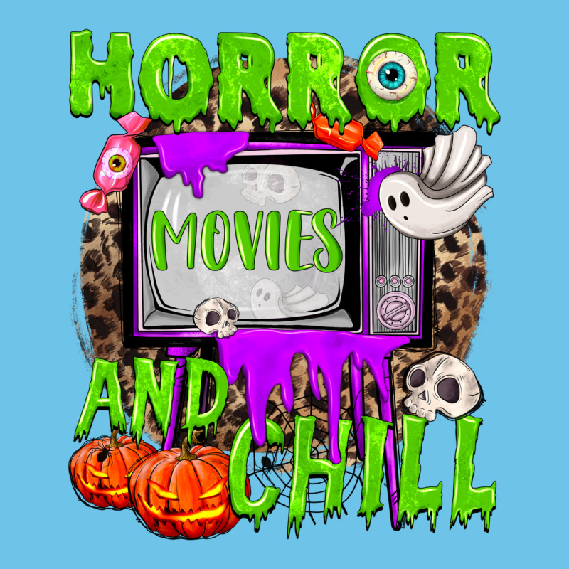 Horror Movies And Chill Premium Sweatshirt by NancyCooperArtShop | Teevron
