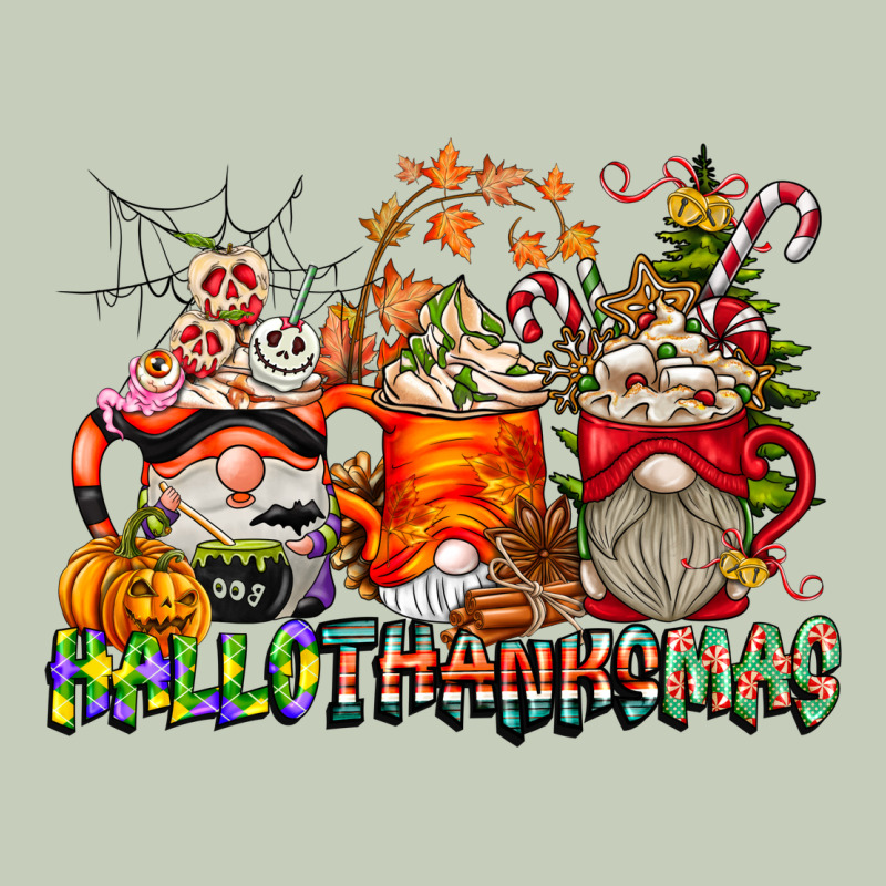 Hallothanksmas Gnome Coffee Cups Classic Tee by CowhideDigitalArt | Teevron